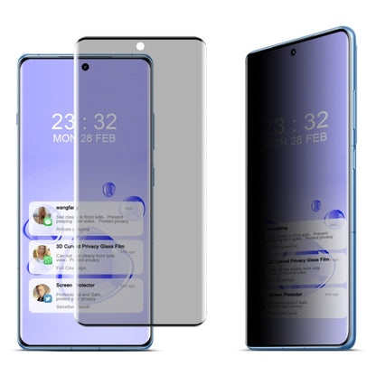 For OnePlus Ace 3 5G imak No Edge Version 3D Curved Privacy Full Screen Tempered Glass Film by imak