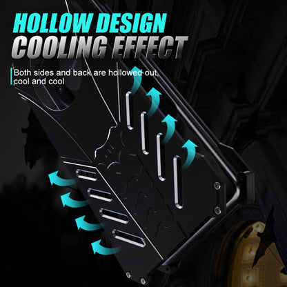 For Huawei Mate 60 Pro R-JUST Batman Metal Mobile Phone Protective Case(Black) by R-JUST