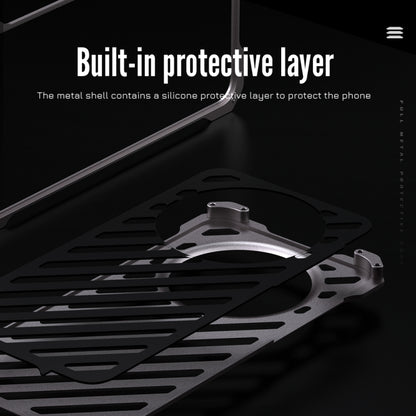 For Huawei Mate 60 R-JUST Breathable Armor Phone Case(Space Grey) by R-JUST