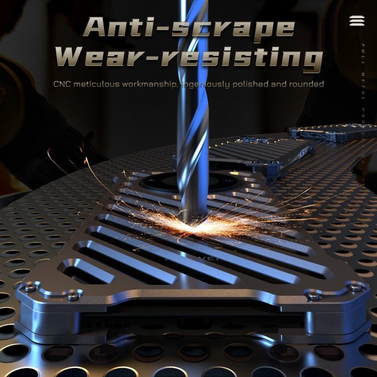 For Huawei Mate 60 Pro R-JUST Breathable Armor Phone Case(Space Grey) by R-JUST