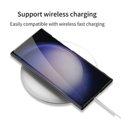 For Samsung Galaxy S24 Ultra 5G GKK Ultra-thin Shockproof Phone Case with Holder(Forest Green) by GKK