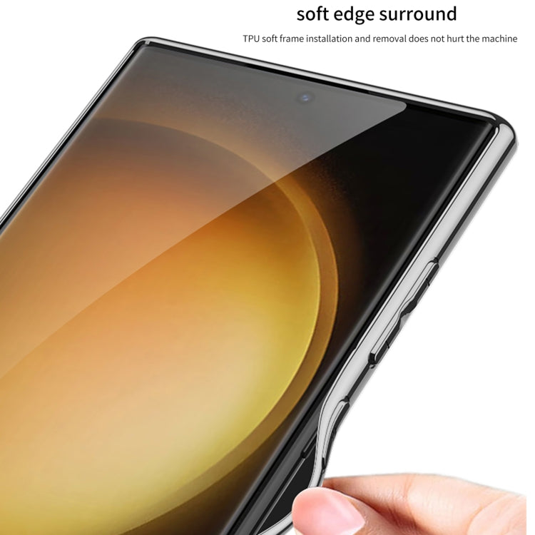 For Samsung Galaxy S24 Ultra 5G GKK Plating TPU + Leather Supercar Full Coverage Phone Case(Black) by GKK