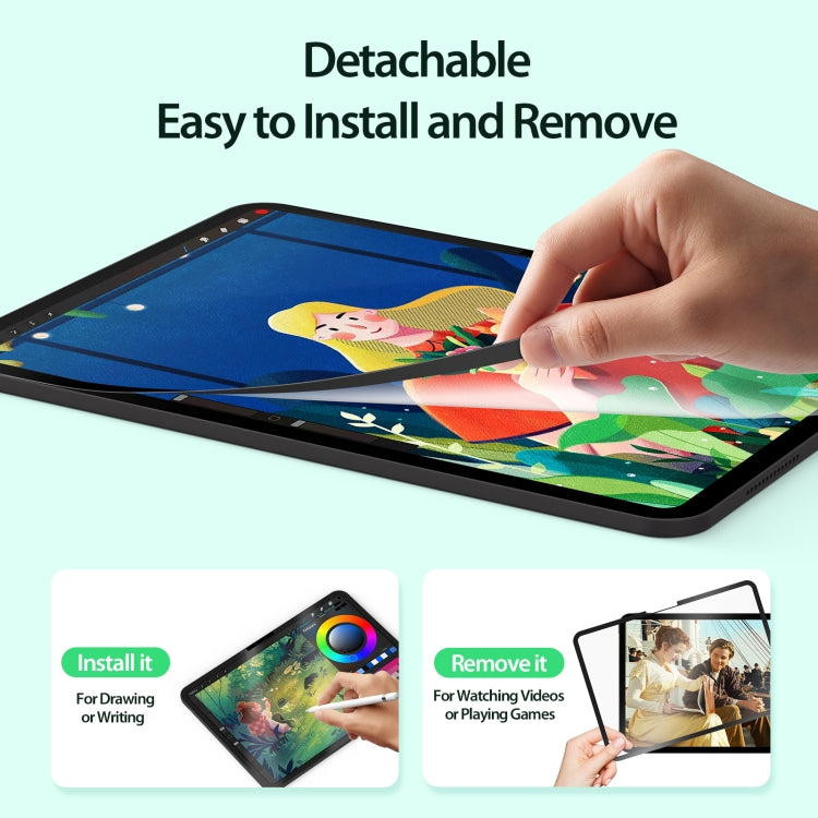 For iPad Pro 11 2025 / 2024 DUX DUCIS Naad Series Removable Paper-like Screen Protector by DUX DUCIS