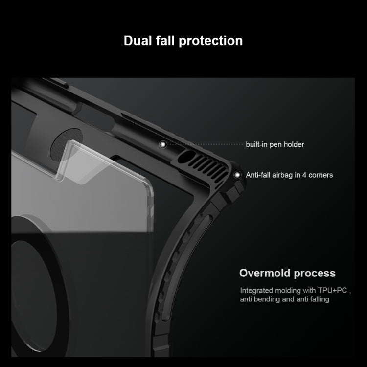 For iPad Pro 12.9 2020/2021/2022 Nillkin Backlit Version Bumper Link Keyboard Case by NILLKIN