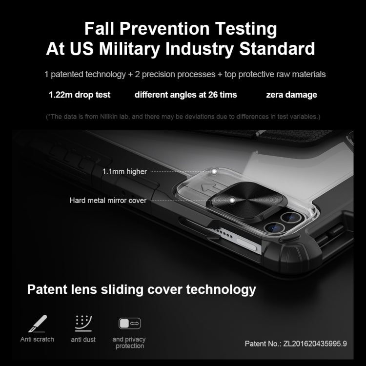 For iPad Air 2020/2022 / Pro 11 2022 Nillkin Backlit Version Bumper Link Keyboard Case by NILLKIN