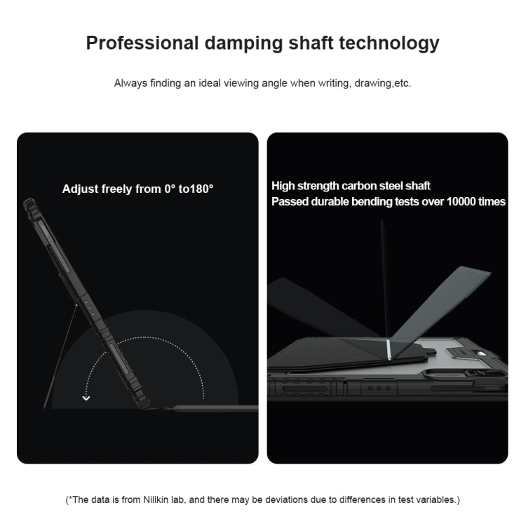For iPad Pro 13 2024 Nillkin Backlit Version Bumper Link Keyboard Case by NILLKIN