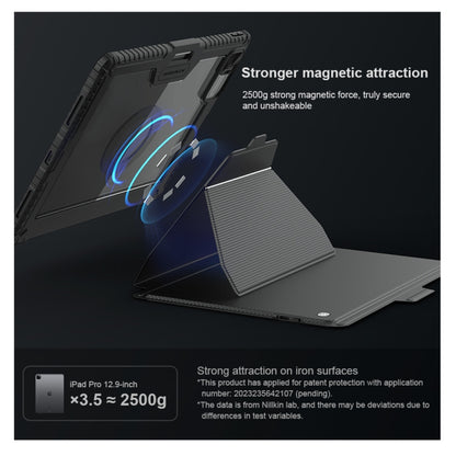 For iPad Pro 13 2024 Nillkin Backlit Version Bumper Link Keyboard Case by NILLKIN