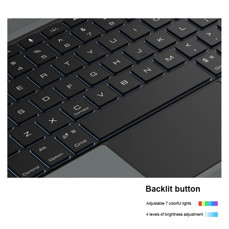 For iPad Pro 11 2024 Nillkin Backlit Version Bumper Link Keyboard Case by NILLKIN