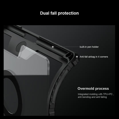 For iPad Pro 11 2024 Nillkin Backlit Version Bumper Link Keyboard Case by NILLKIN