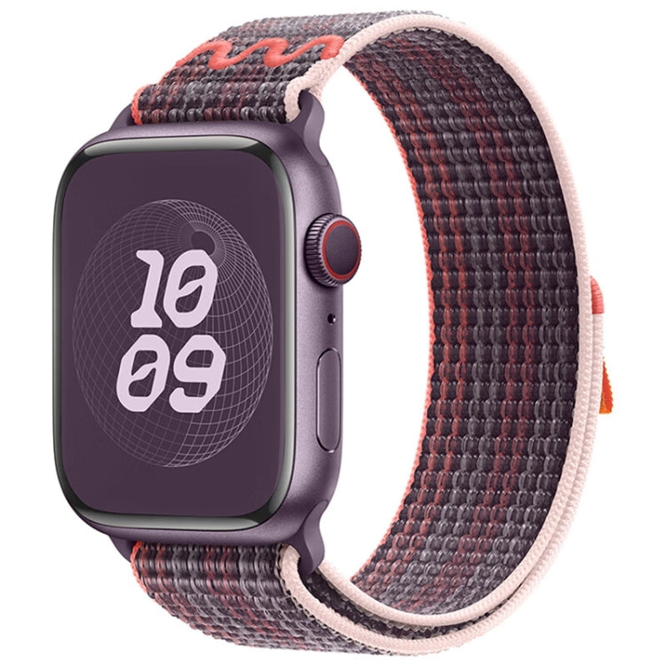 For Apple Watch Ultra 2 49mm Loop Nylon Watch Band(Berry Purple) by bashfashion