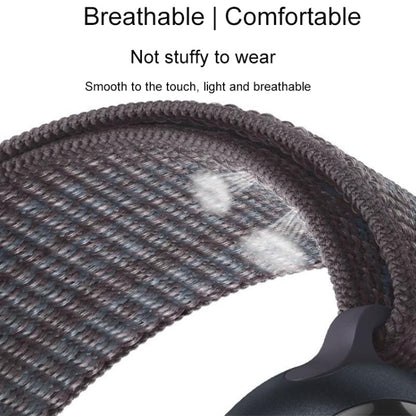 For Apple Watch Ultra 2 49mm Loop Nylon Watch Band(Berry Purple) by bashfashion