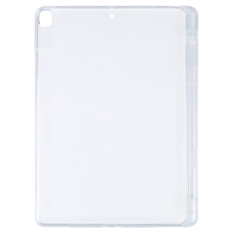 For iPad 10.2 / 10.5 Highly Transparent TPU Tablet Case with Pen Slot by bashfashion