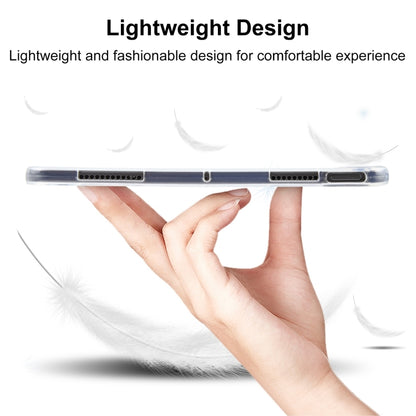 For iPad 10.2 / 10.5 Highly Transparent TPU Tablet Case with Pen Slot by bashfashion