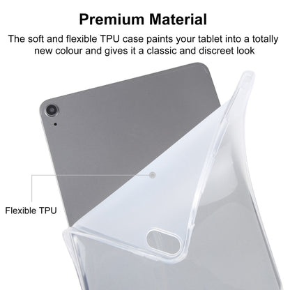 For iPad 10.2 / 10.5 Highly Transparent TPU Tablet Case with Pen Slot by bashfashion