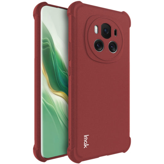 For Honor Magic6 5G imak Shockproof Airbag TPU Phone Case(Matte Red) by imak