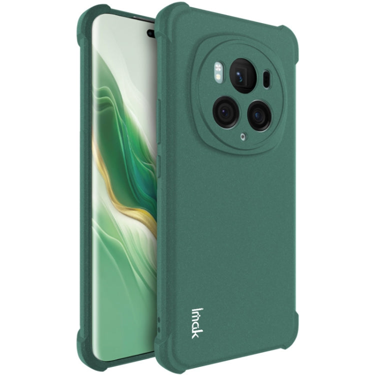 For Honor Magic6 Pro 5G imak Shockproof Airbag TPU Phone Case(Matte Green) by imak