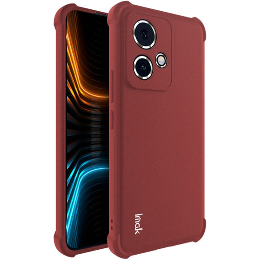 For Honor 90 GT 5G imak Shockproof Airbag TPU Phone Case(Matte Red) by imak