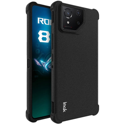 For Asus ROG Phone 8 / Phone 8 Pro imak Shockproof Airbag TPU Phone Case(Matte Black) by imak