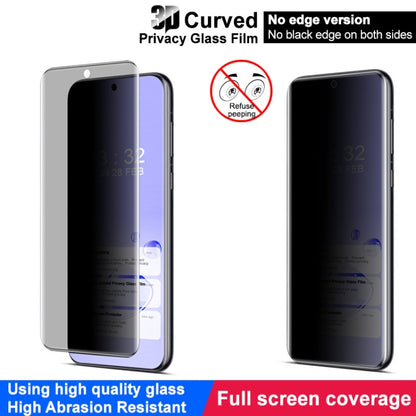 For Huawei Pura 70 Ultra imak No Edge Version 3D Curved Privacy Full Screen Tempered Glass Film by imak