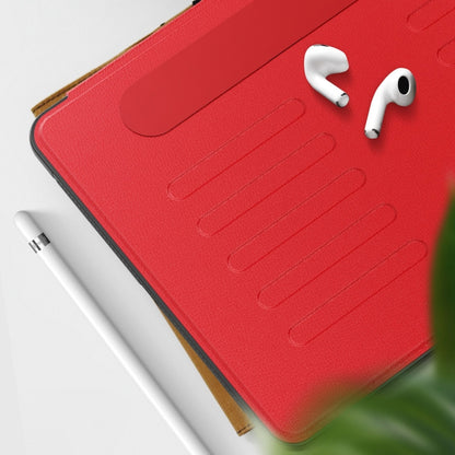 For iPad 10.2 2021 / 2020 / 10.5 Notebook Magnetic Leather Tablet Case(Red) by bashfashion
