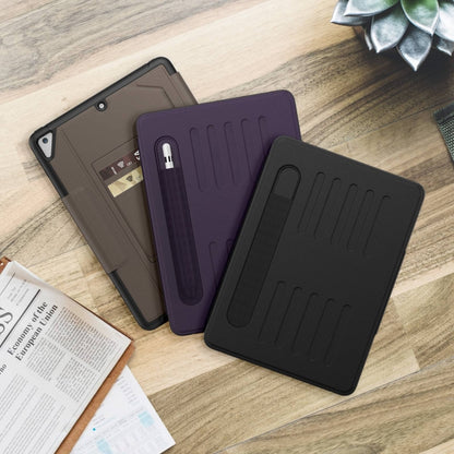 For iPad 9.7 2018 / 2017 / Air Notebook Magnetic Leather Tablet Case(Black) by bashfashion