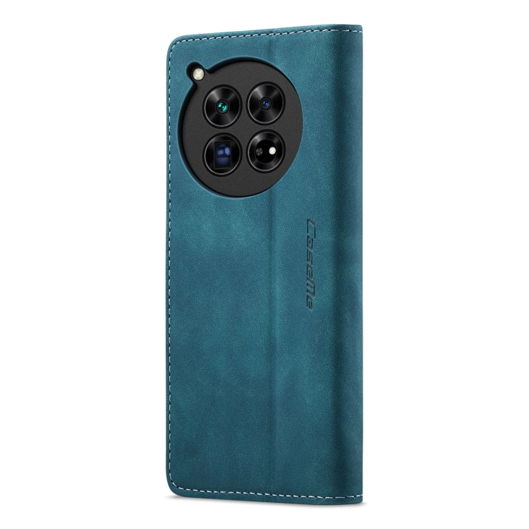 For OnePlus 12 CaseMe 013 Multifunctional Horizontal Flip Leather Phone Case(Blue) by CaseMe
