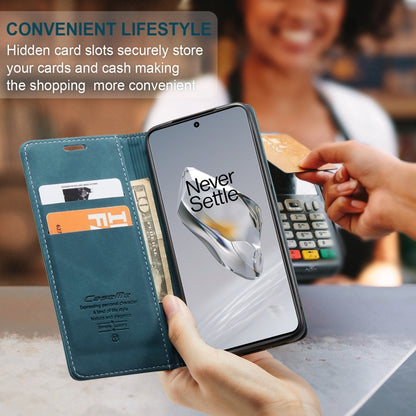 For OnePlus 12 CaseMe 013 Multifunctional Horizontal Flip Leather Phone Case(Blue) by CaseMe