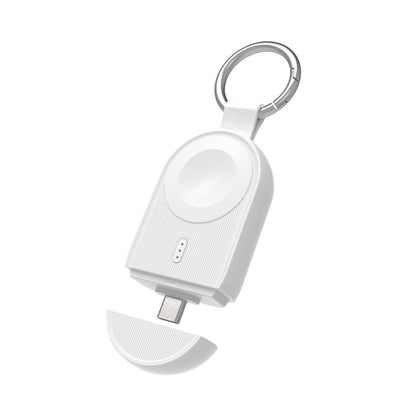 For Apple Watch / AirPods Series U20A Portable Magnetic Wireless Charger(White) by bashfashion