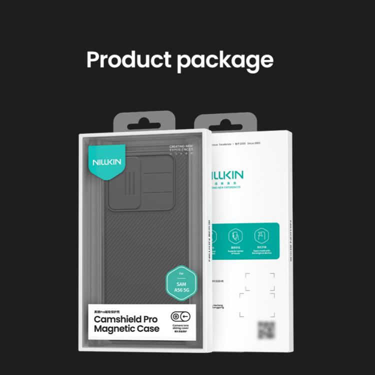For Samsung Galaxy A56 5G NILLKIN CamShield Pro Magnetic PC Phone Case(Black) by NILLKIN