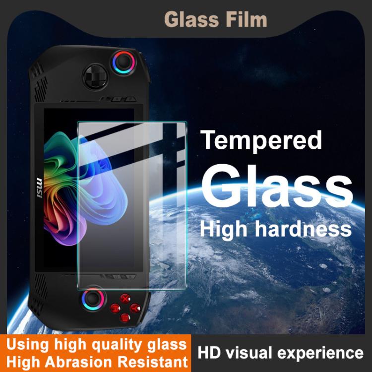 For MSI CLAW 7 AI+ 2025 IMAK H Series Tempered Glass Film by imak
