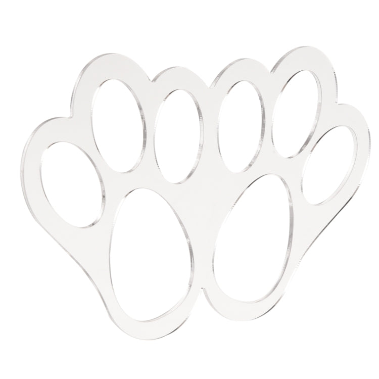 Acrylic Easter Bunny Footprint Template, Style:Dual Footprint by bashfashion