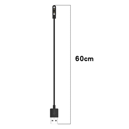 For Xiaomi HayLou Solar Plus LS16 Smart Watch Magnetic Charging Cable, Length: 60cm(Black) by bashfashion