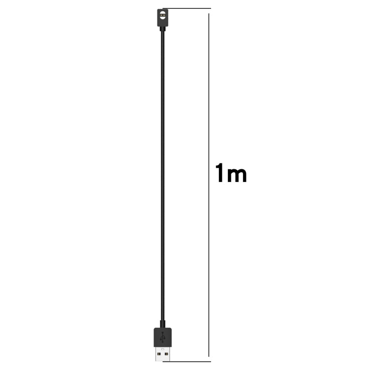 For Xiaomi Haylou PurFree BC01 Bone Conduction Earphone Magnetic Charging Cable, Length: 1m(Black) by bashfashion