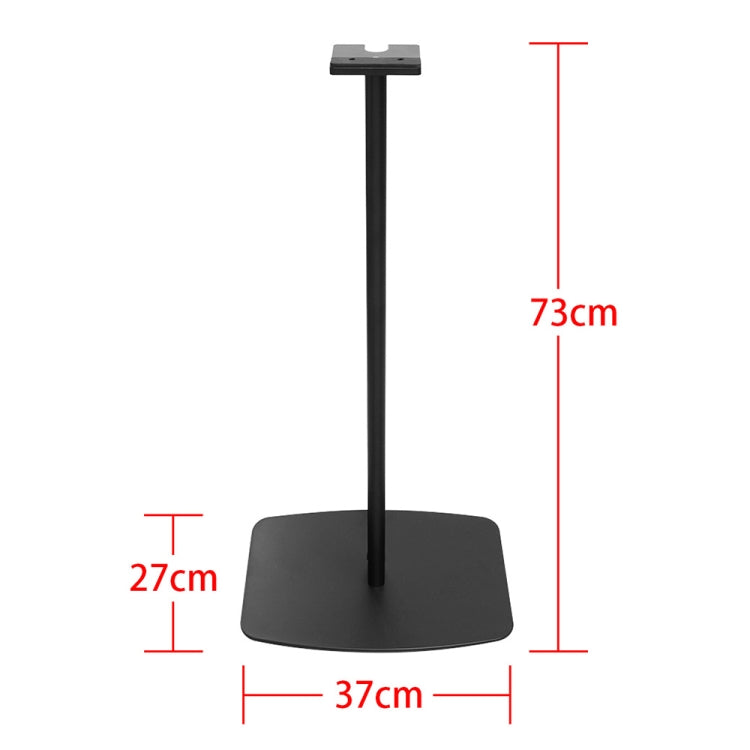 For SONOS Era 300 1 Pair / Pack Wireless Bluetooth Speaker Metal Floor Stand(White) by bashfashion