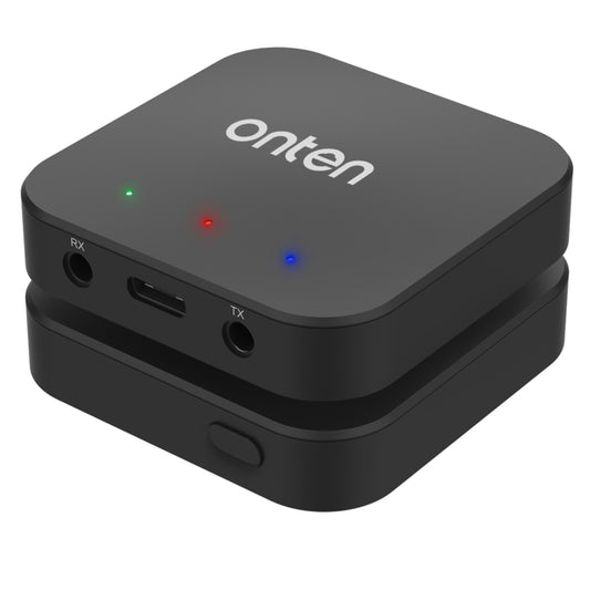 ONTEN OTN-BT102 2 in 1 Wireless Bluetooth Audio Receiving / Transmit Adapter by Onten
