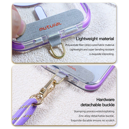 mutural Universal Mobile Phone Lanyard(Pink Gold) by Mutural