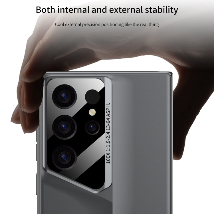 For Samsung Galaxy S24 Ultra 5G GKK Blade Ultra-thin Full Coverage Phone Case(Black) by GKK