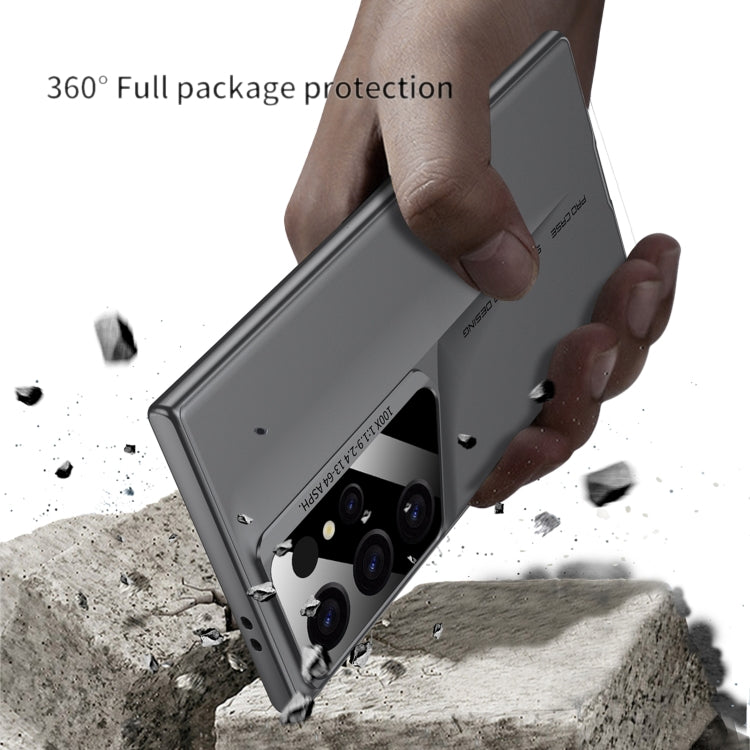 For Samsung Galaxy S23 Ultra 5G GKK Blade Ultra-thin Full Coverage Phone Case(Purple) by GKK