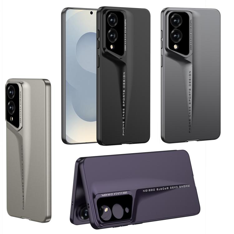 For Samsung Galaxy S25 Edge 5G GKK Blade Ultra-thin Full Coverage Phone Case(Grey) by GKK