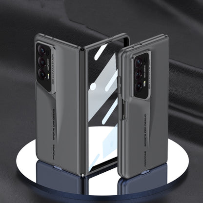 For Honor Magic V2 GKK Integrated Blade Ultra-thin Full Coverage Phone Case(Grey) by GKK