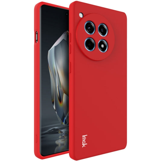 For OnePlus 12R 5G/Ace 3 5G imak UC-4 Series Straight Edge TPU Phone Case(Red) by imak