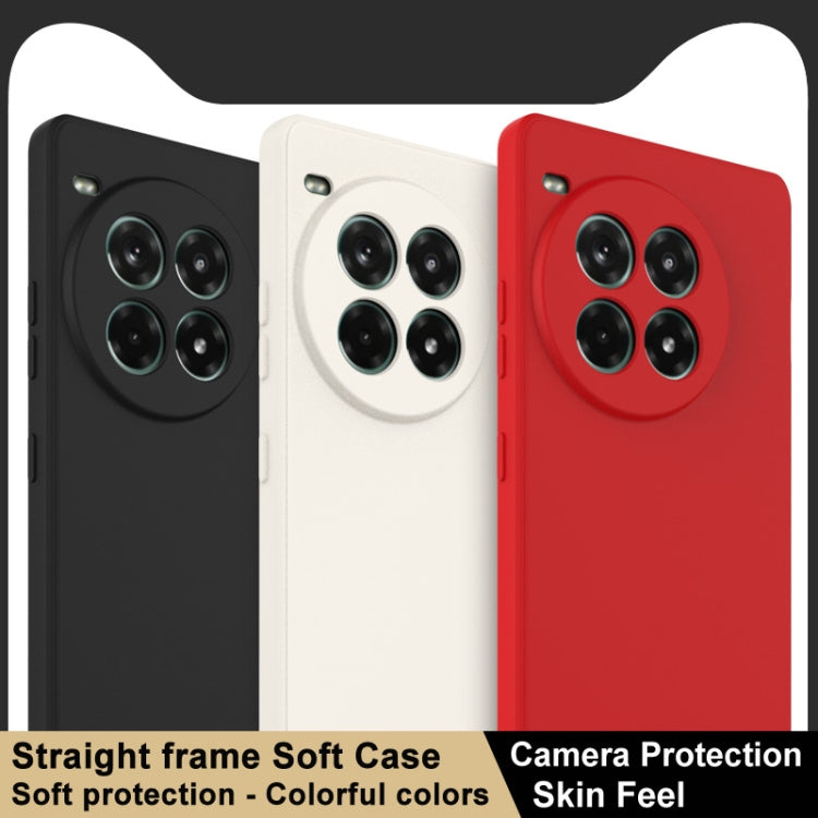 For OnePlus Ace 3 Pro imak UC-4 Series Straight Edge TPU Phone Case(White) by imak