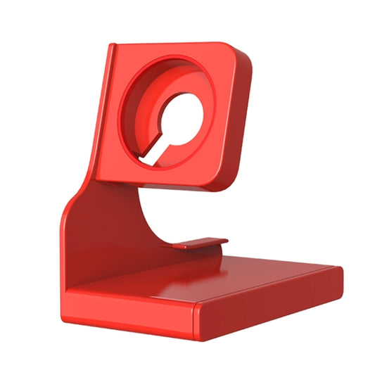 For Apple Watch Series Smart Watch Charging Stand PC Base(Red) by bashfashion