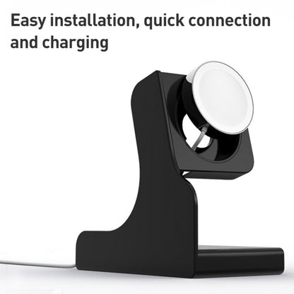 For Apple Watch Series Smart Watch Charging Stand PC Base(Red) by bashfashion