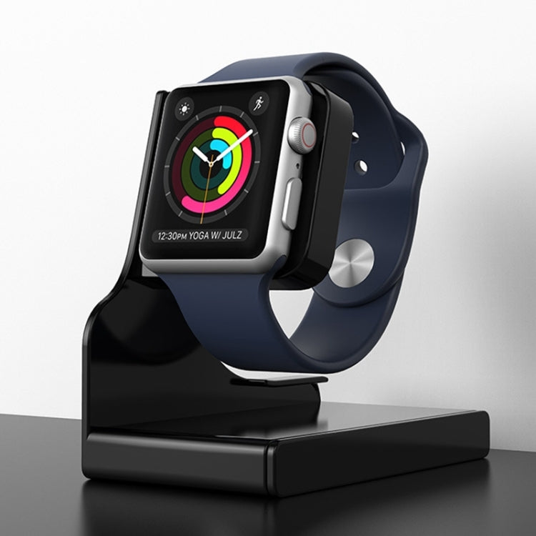 For Apple Watch Series Smart Watch Charging Stand PC Base(Red) by bashfashion