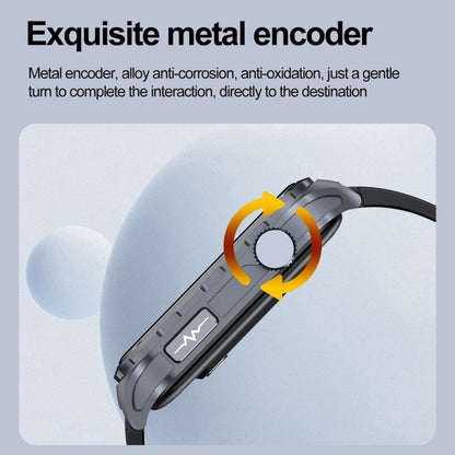 TK79 1.47 inch IP68 Waterproof Smart Watch, Support ECG / Blood Glucose / Blood Oxygen Monitoring / Uric Acid(Blue) by bashfashion