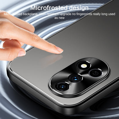 For Huawei nova 12 Pro R-JUST RJ-61 Electroplating Frosted TPU + PC Phone Case(Grey) by R-JUST