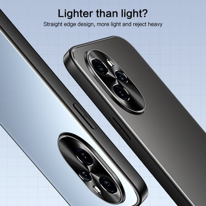 For Honor 100 Pro R-JUST RJ-61 Electroplating Frosted TPU + PC Phone Case(Silver) by R-JUST