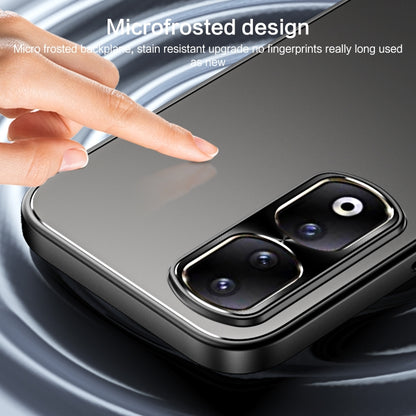 For Honor 90 Pro R-JUST RJ-61 Electroplating Frosted TPU + PC Phone Case(Pink) by R-JUST