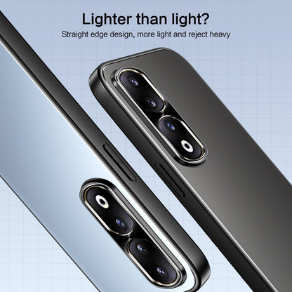 For Honor 90 Pro R-JUST RJ-61 Electroplating Frosted TPU + PC Phone Case(Blue) by R-JUST